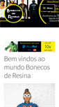 Mobile Screenshot of bonecosderesina.com.br